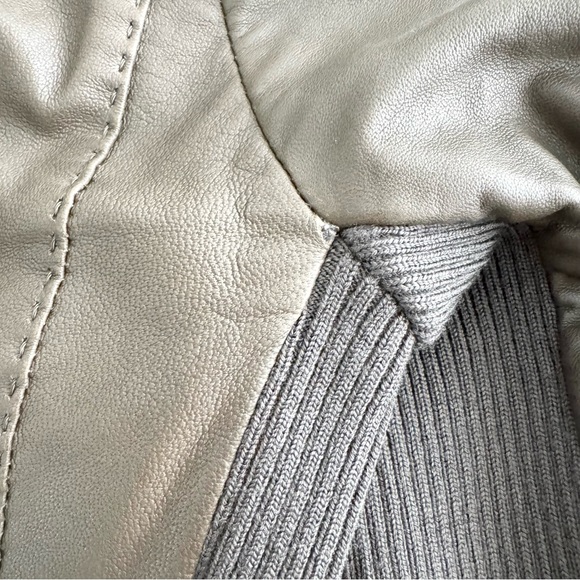 Vince Leather Scuba Jacket XS - Picture 12 of 15